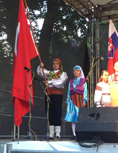 moderování folklórního festivalu Střelecký ostrov Praha